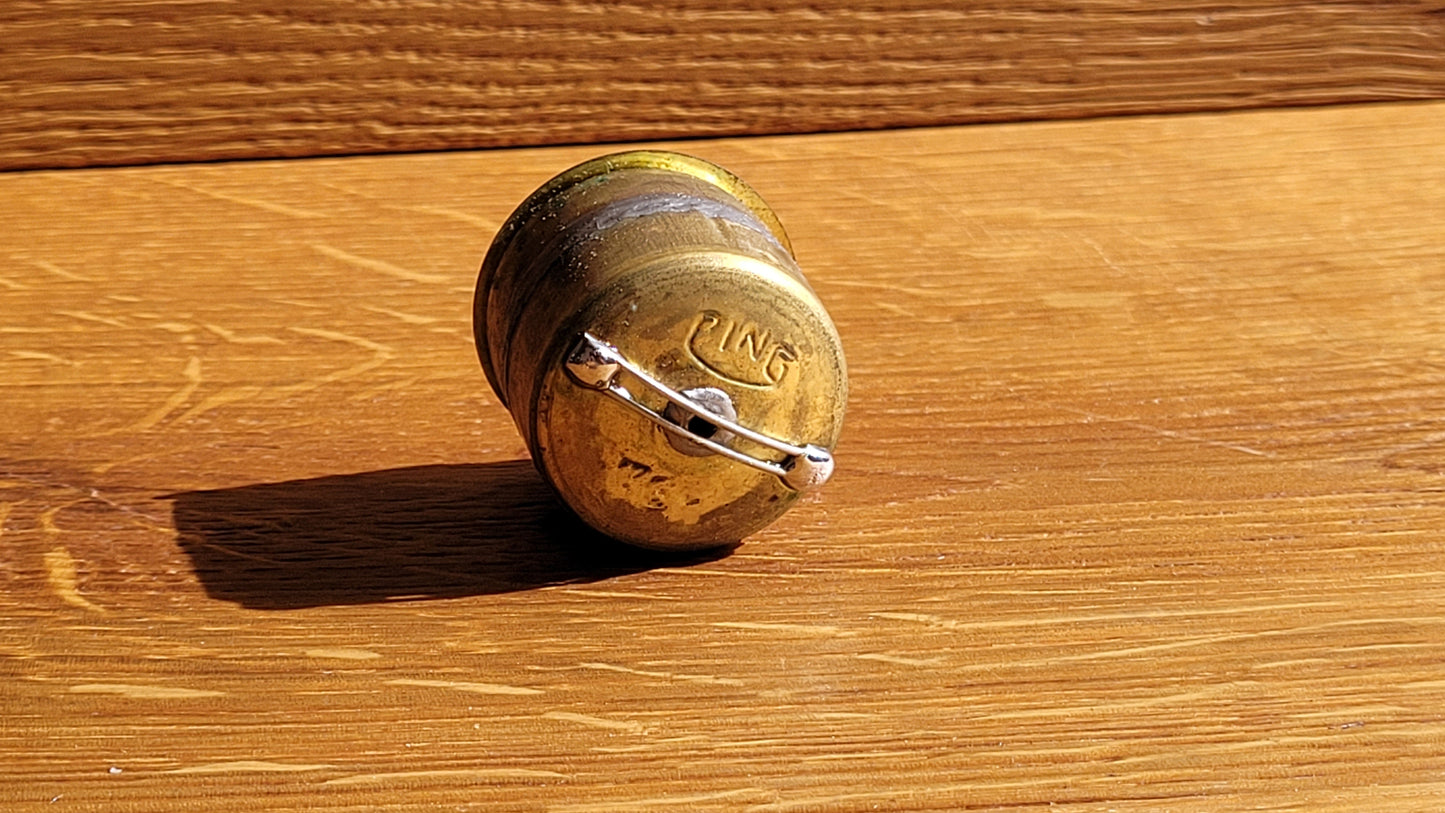 Original BING Schwimmer 7g 35-072 mit Dämpferring für BING Vergaser original Ersatzteil