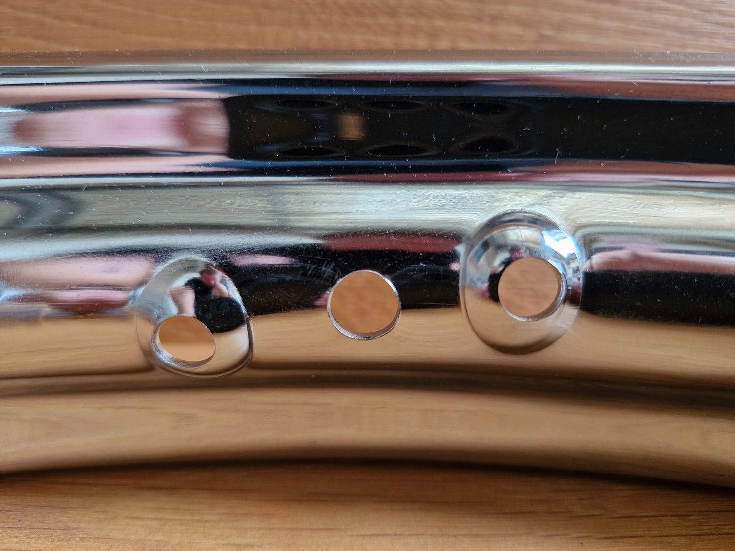 Chrome rim Zündapp DB 255 & 250 Elastic - 1.85 x 19" 36 hole perfect fit with safety notch