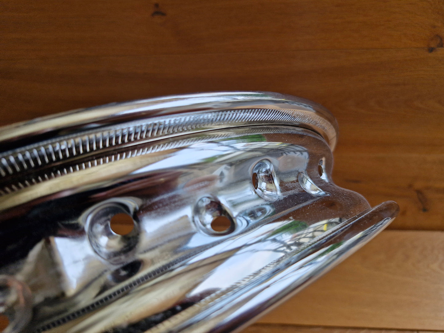 Chrome rim BMW R50 - R69S (140mm) - 2.15 x 18" 40 hole perfect fit with safety notch