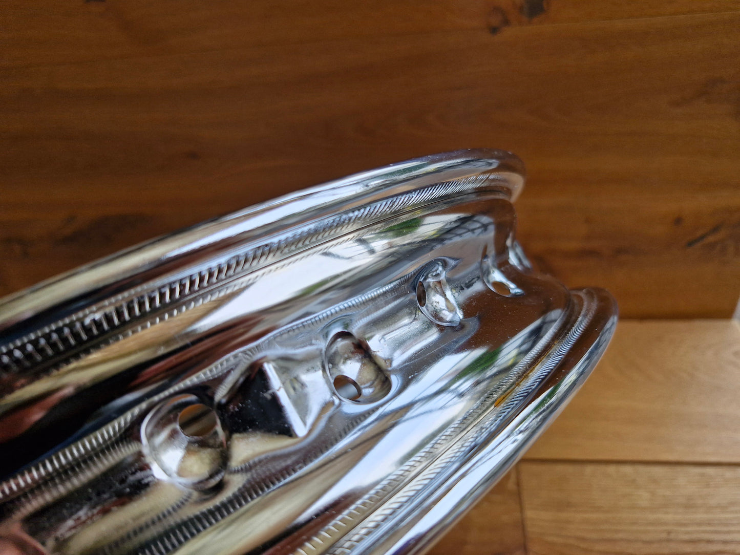 Chrome rim NSU Spezial Max Super Max VN - 2.15 x 19" 36 hole perfect fit with safety notch