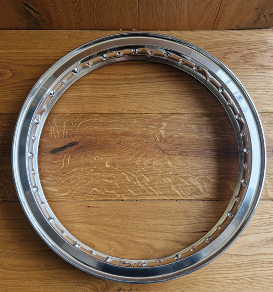 Chrome rim BMW R50 - R69S (140mm) - 2.15 x 18" 40 hole perfect fit with safety notch