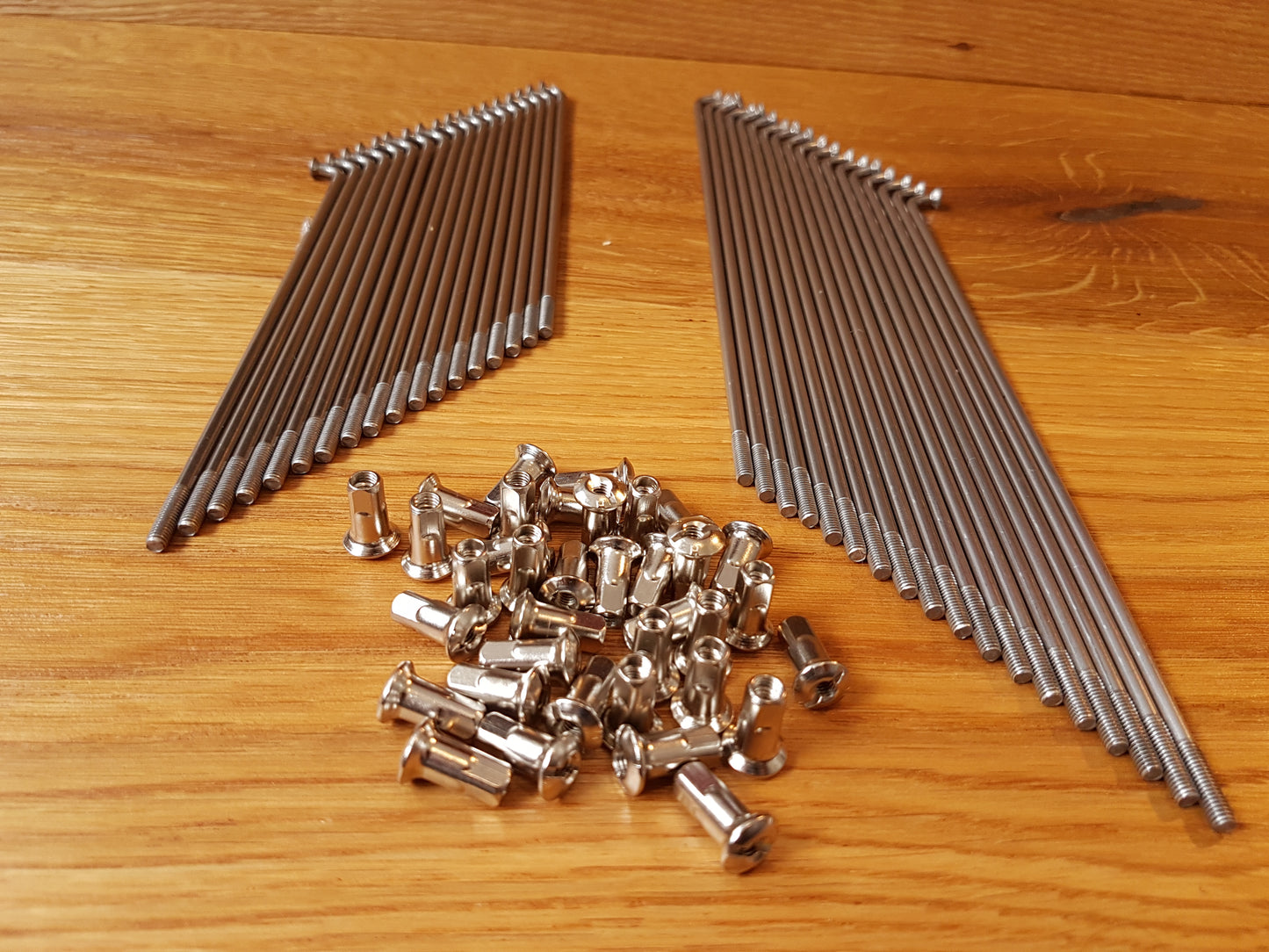 Spokes Zündapp DB203 COMFORT, DB 204 Norma stainless steel VA with nipples 6, 36 or 72 pieces vintage car spare parts