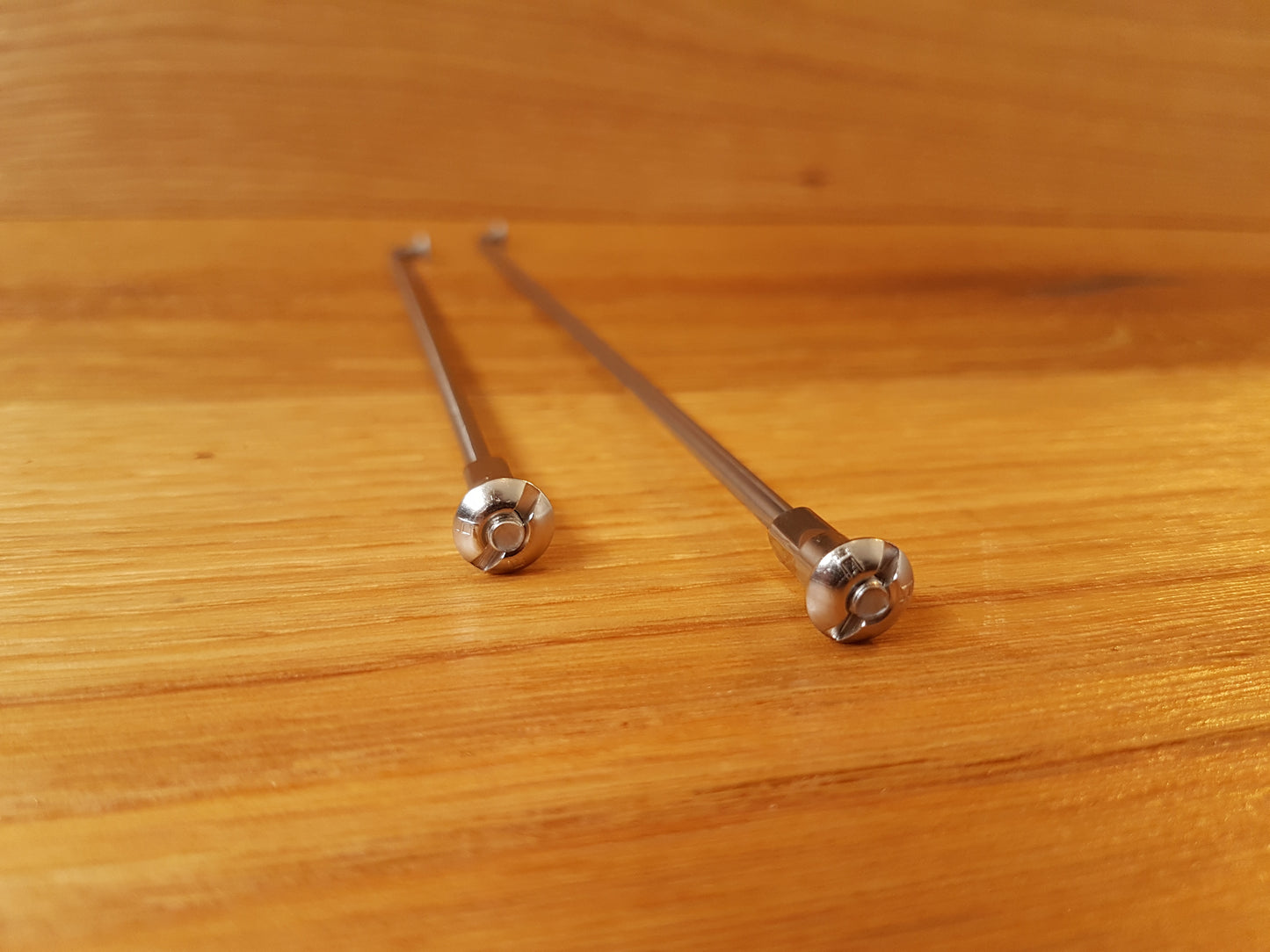 Spokes NSU Lux HN, NSU Max half hub stainless steel VA with nipples 6, 36 or 72 pieces vintage car spare parts
