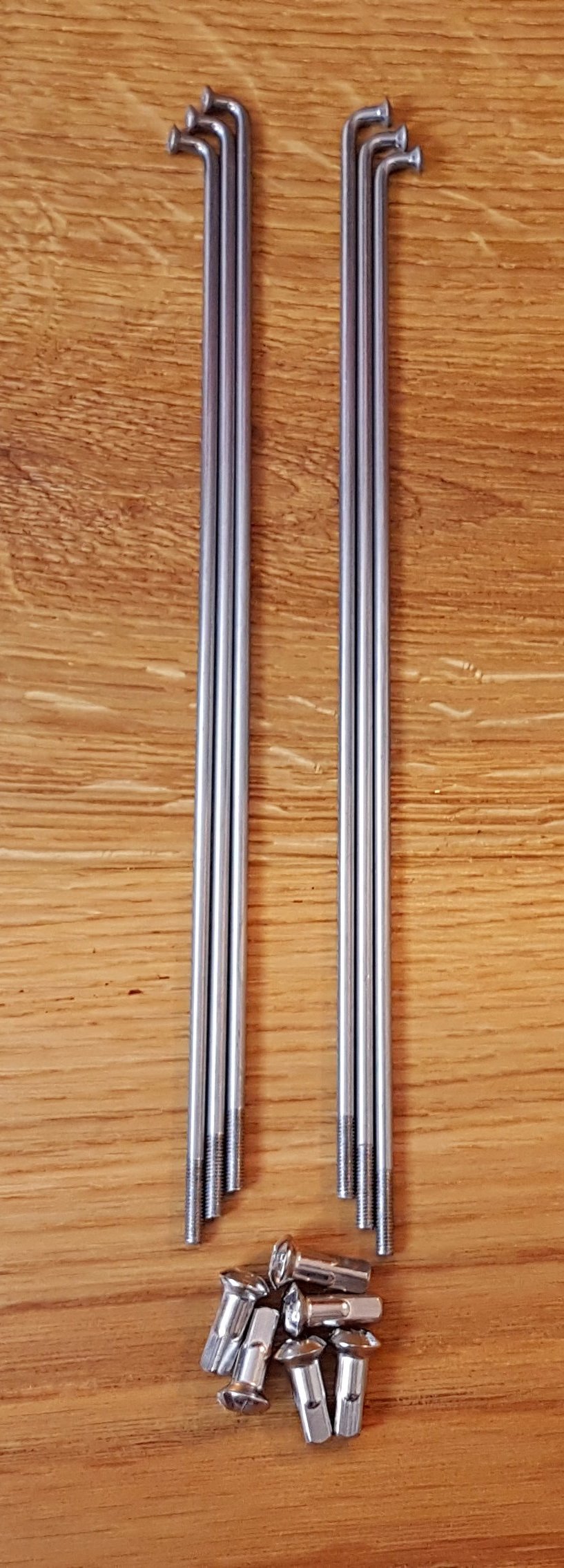 Spokes Steib LS 200, S 350, S 500, TR 500 (19 inch) stainless steel VA with nipples 6 or 40 pieces vintage car spare parts