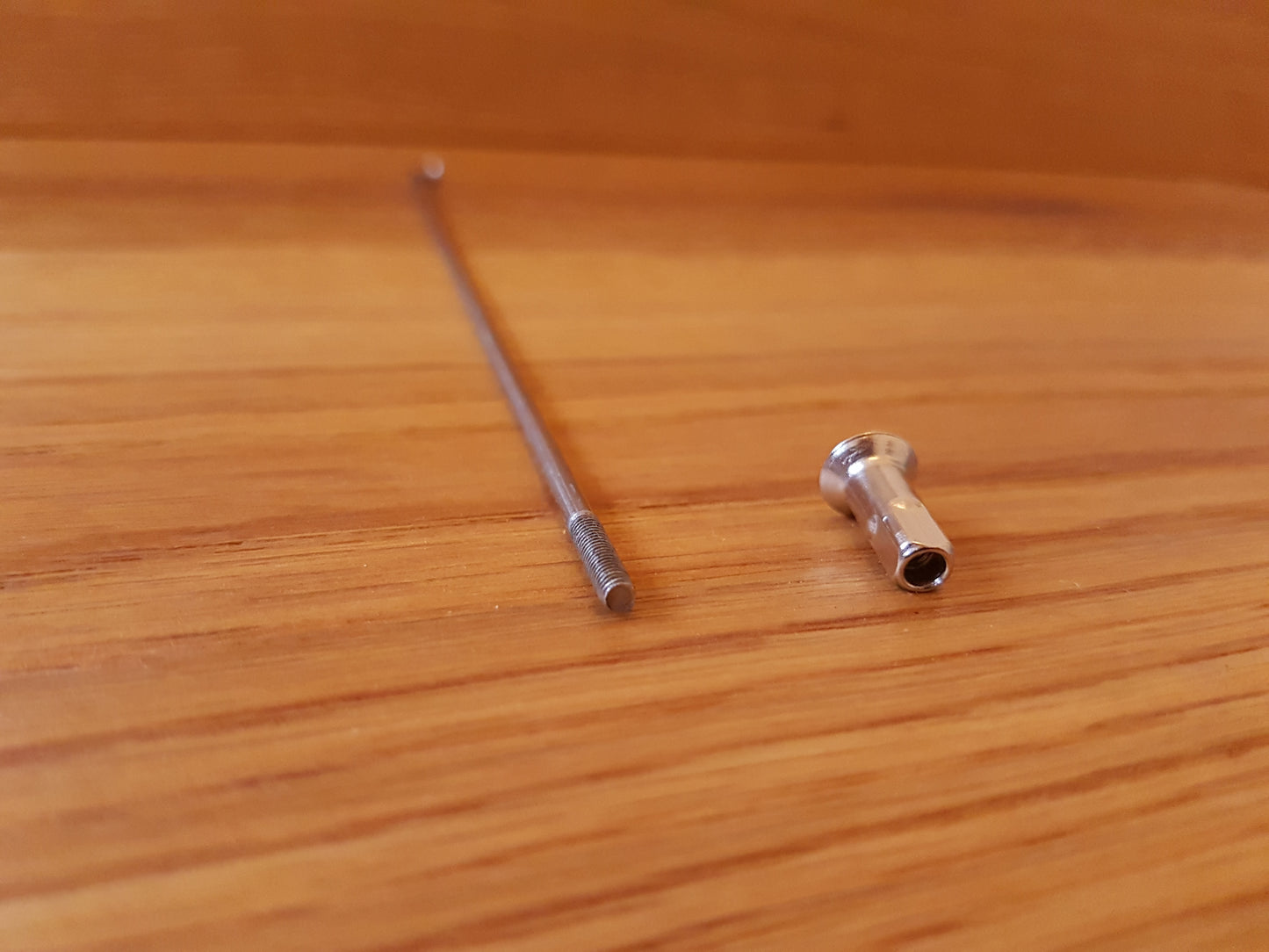 Speiche M3 x 218mm 95° Edelstahl VA mit Nippel gekröpft Motorrad Ersatzteile BMW DKW EXPRESS NSU ZÜNDAPP STEIB