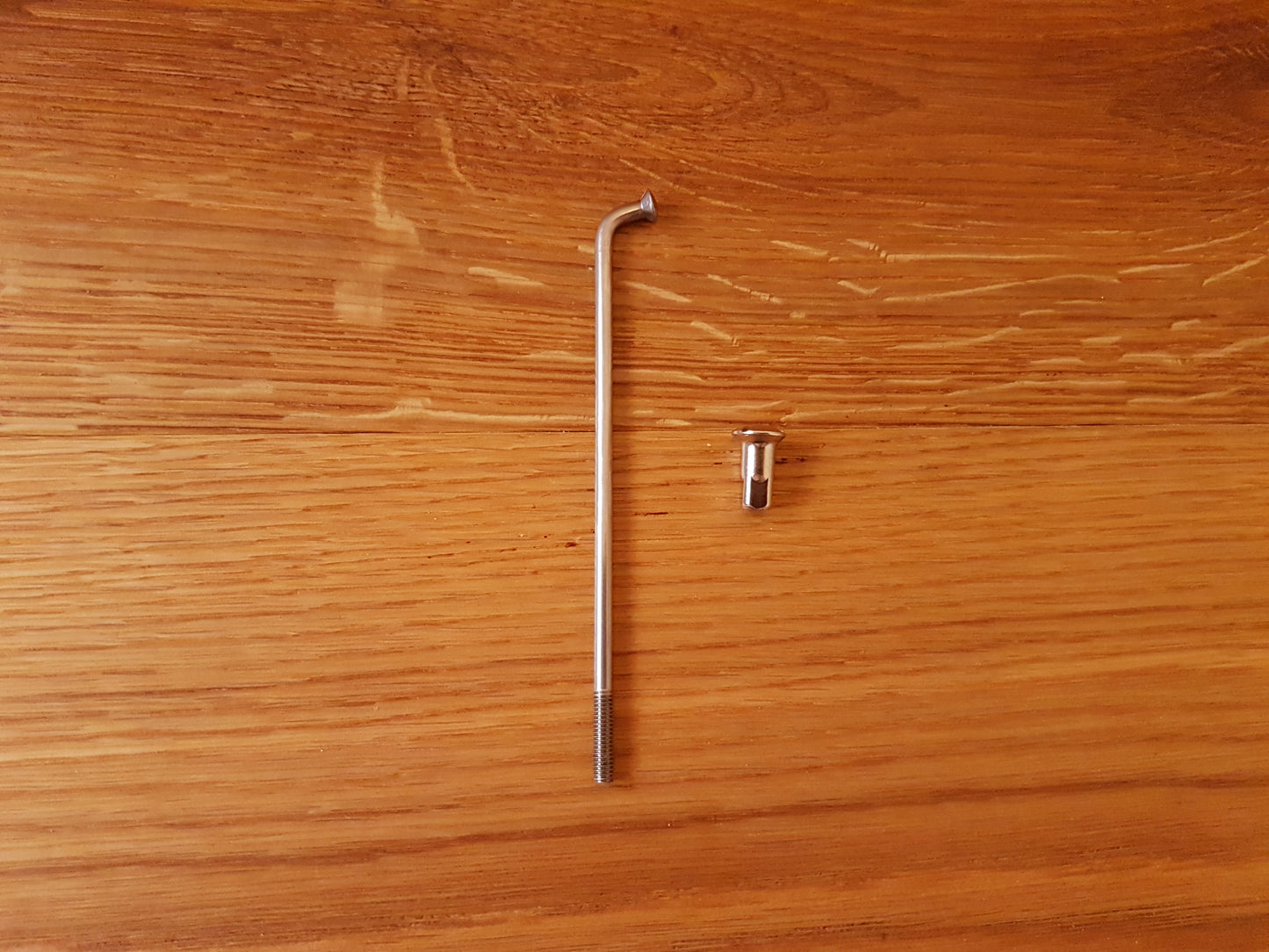 Spoke M4.5 x 143mm 102° stainless steel VA with nipple cranked motorcycle spare parts BMW DKW EXPRESS NSU ZÜNDAPP STEIB