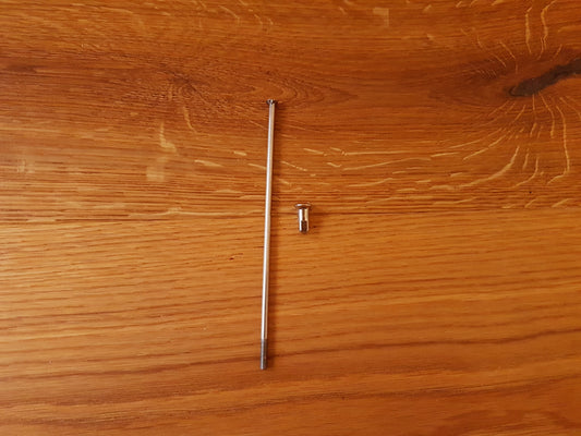 Spoke M4 x 140mm with nose stainless steel VA with nipple straight motorcycle spare parts BMW DKW EXPRESS NSU ZÜNDAPP STEIB