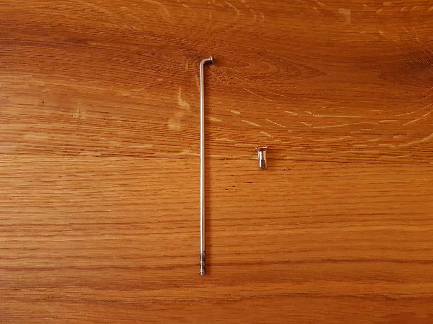 Spoke M4.5 x 200mm 95° cranked stainless steel VA with nipple motorcycle spare parts BMW DKW EXPRESS NSU ZÜNDAPP STEIB