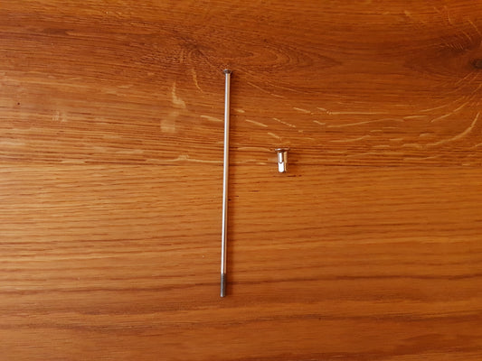 Spoke M4 x 122mm straight stainless steel VA with nipple motorcycle spare parts BMW DKW EXPRESS NSU ZÜNDAPP STEIB