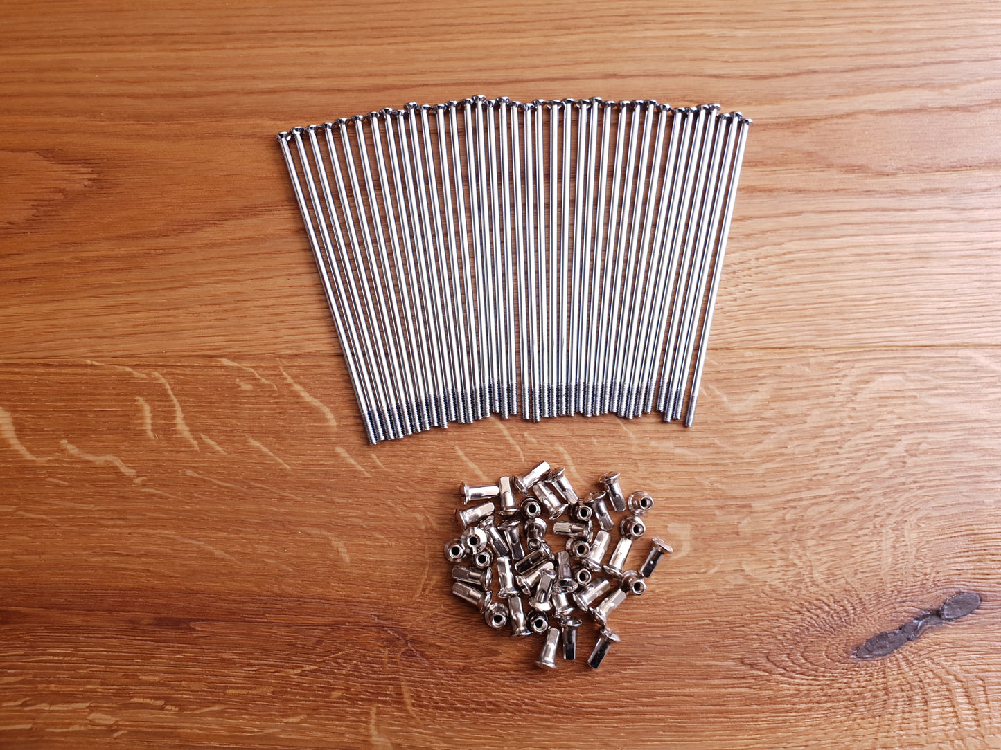 NEU CHROM Speichen BMW R50 R50/2 R50/S R60 R60/2 R69 R69S 140 mm mit Nippel 6, 40 oder 80 Stück Oldtimer Ersatzteile