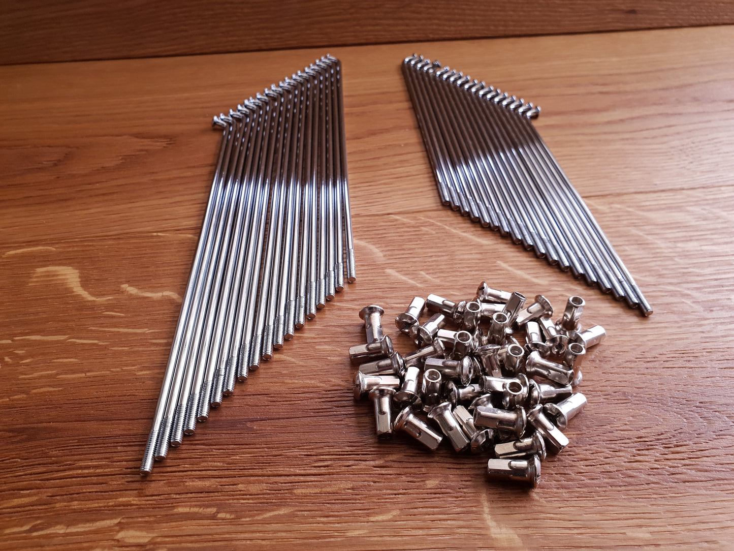 NEU CHROM Speichen Zündapp DB200, DB250, DBK200, DBK250, DB200W verchromt mit Nippel 6, 36 oder 72 Stück Oldtimer Ersatzteile