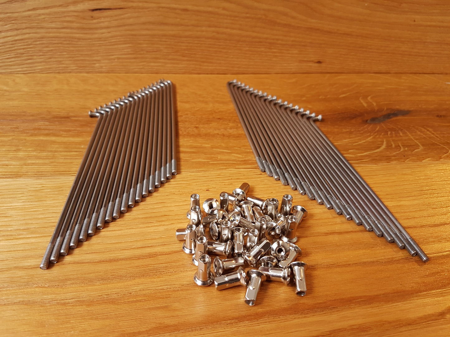 NEW REINFORCED 4mm spokes NSU Spezial, NSU Super Max full hubs stainless steel VA with nipples 6, 36 or 72 pieces vintage car spare parts
