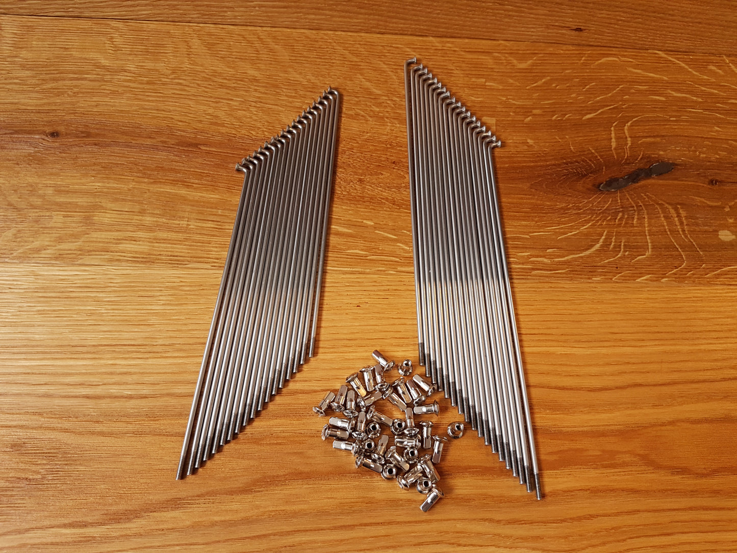 Spokes NSU ZDB 125 stainless steel VA with nipples 6, 36 or 72 pieces vintage car spare parts