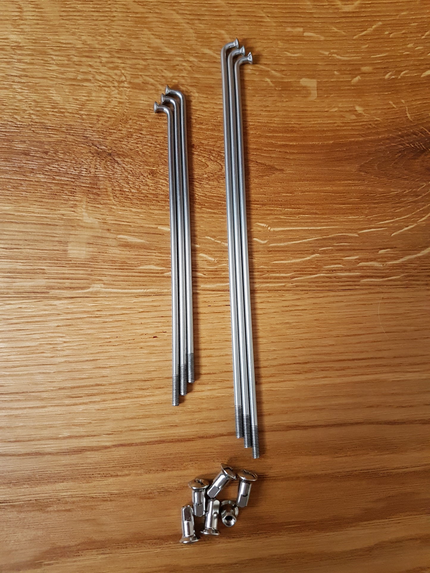 Spokes Zündapp DB203 COMFORT, DB 204 Norma stainless steel VA with nipples 6, 36 or 72 pieces vintage car spare parts