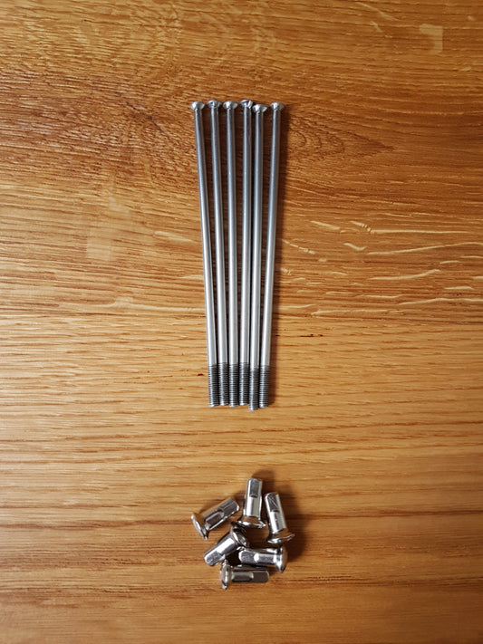 Spokes BMW R50 R50/2 R60 R60/2 R50S R69 R69S (115mm) stainless steel VA with nipples 6, 40 or 80 pieces OLD VERSION vintage car spare parts