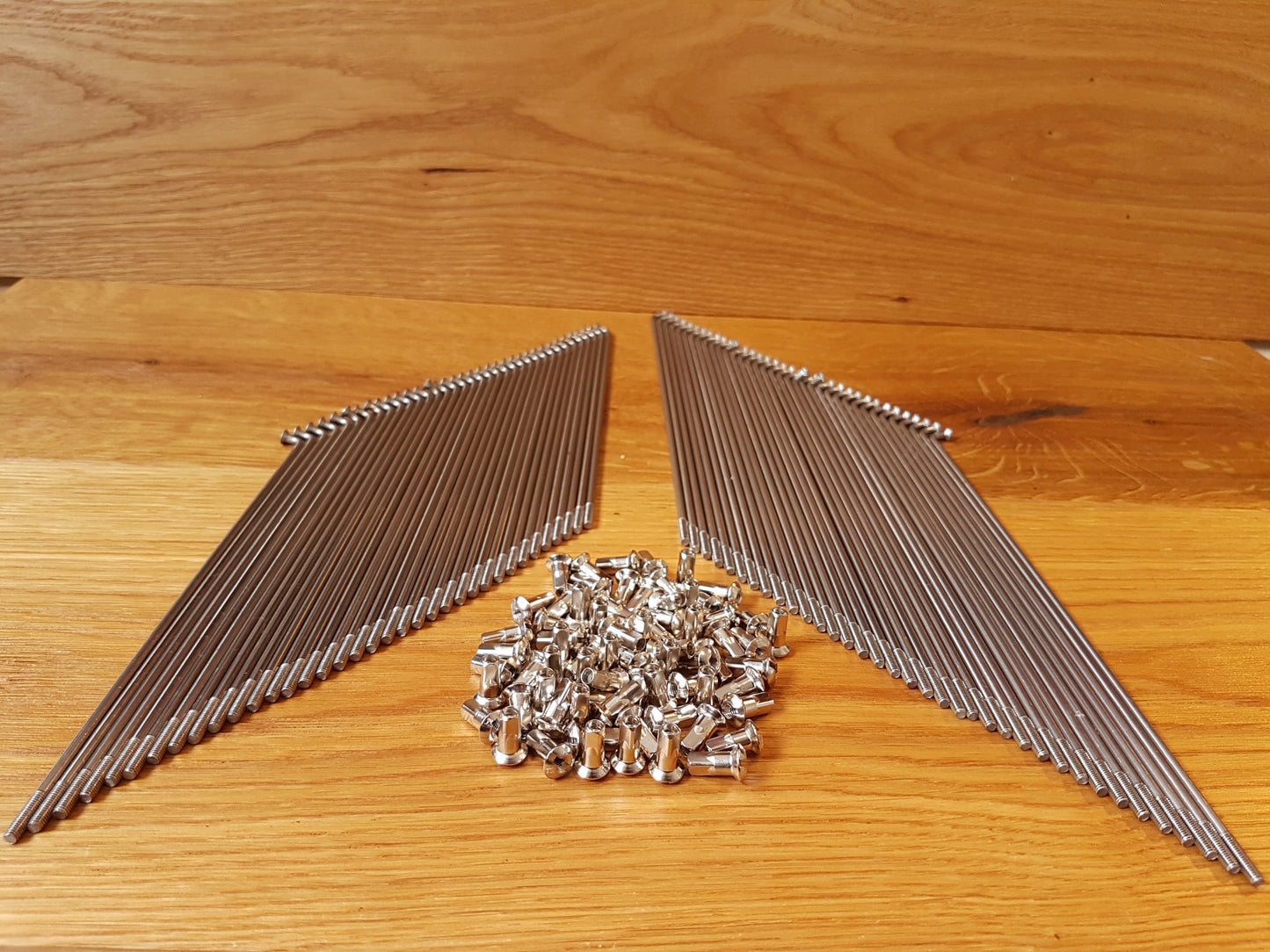 Spokes NSU ZDB 125 stainless steel VA with nipples 6, 36 or 72 pieces vintage car spare parts