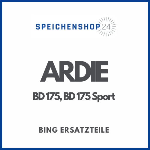 Originale Bing Ersatzteile für Ardie BD 175 & 175 Sport Vergaser