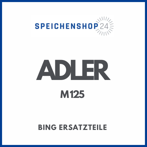 Originale Bing Ersatzteile für Adler M 125 Vergaser