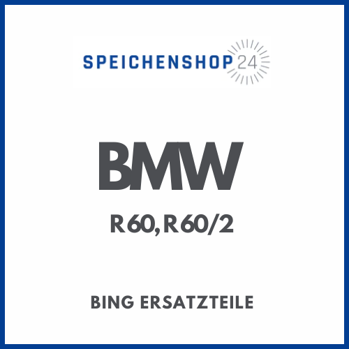 Originale Bing Ersatzteile für BMW R60 & R60/2 Vergaser