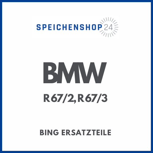 Originale Bing Ersatzteile für BMW R67, R67/2, R67/3 Vergaser