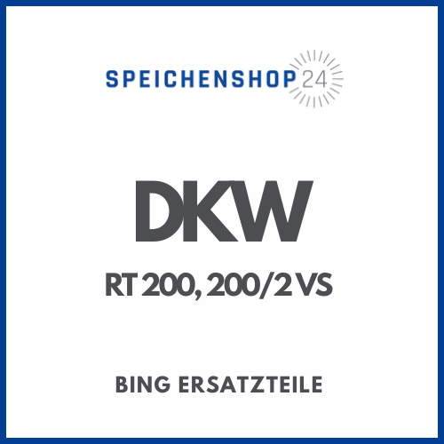 Originale Bing Ersatzteile für DKW RT 200 200/2 VS Vergaser