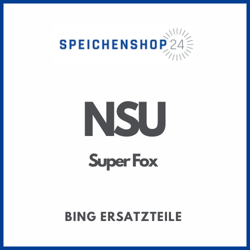 Originale Bing Ersatzteile für NSU Super Fox Vergaser