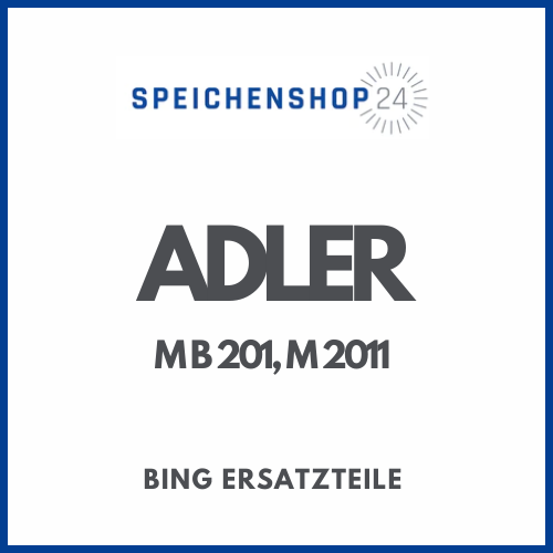Originale Bing Ersatzteile für Adler MB 2011 & M 2011 Vergaser