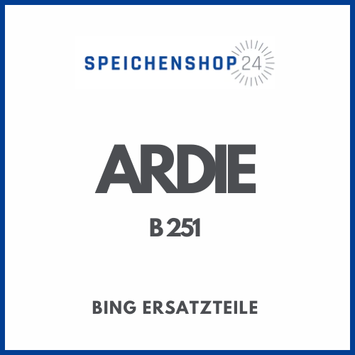 Originale Bing Ersatzteile für Ardie B 251 Vergaser