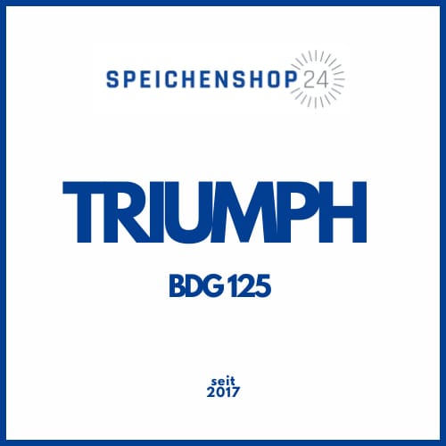 Speichen & Felgen Triumph BDG 125