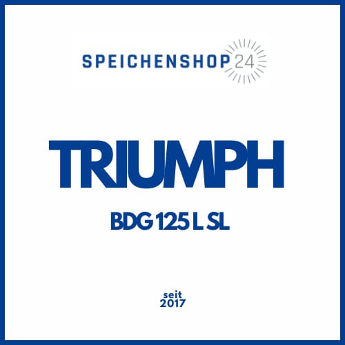 Speichen & Felgen Triumph BDG 125 L SL