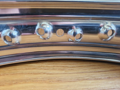 Alufelge BMW R50 - R69S (140mm 2x Kreuz) - 2,15 x 18" 40 Loch perfekte Passung mit Sicherheitskerbe (Kopie) (Kopie)