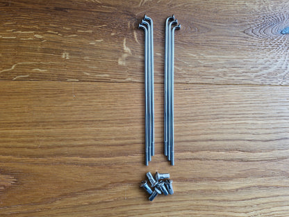 Spoke M3 x 182mm 95° stainless steel VA with nipple cranked motorcycle spare parts BMW DKW EXPRESS NSU ZÜNDAPP STEIB