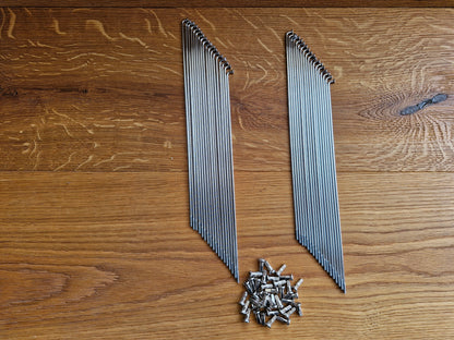 Spoke M3 x 182mm 95° stainless steel VA with nipple cranked motorcycle spare parts BMW DKW EXPRESS NSU ZÜNDAPP STEIB